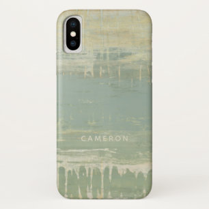 Addieren Sie Ihren Namens gedämpften Horizont Case-Mate iPhone Hülle