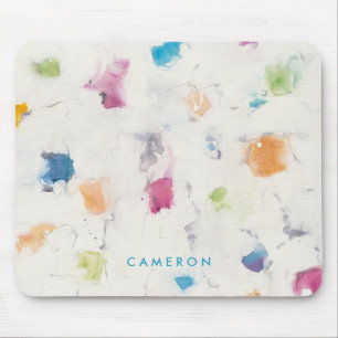 Addieren Sie Ihren Namens  Glitterati I abstrakten Mousepad