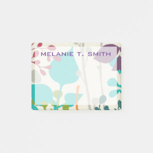 Addieren Sie Ihren Namens  Metro-Garten III Post-it Klebezettel