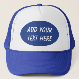 ADDIEREN SIE IHREN TEXT HERE-HAT TRUCKERKAPPE