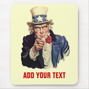 Addieren Sie Ihren Text Mousepad