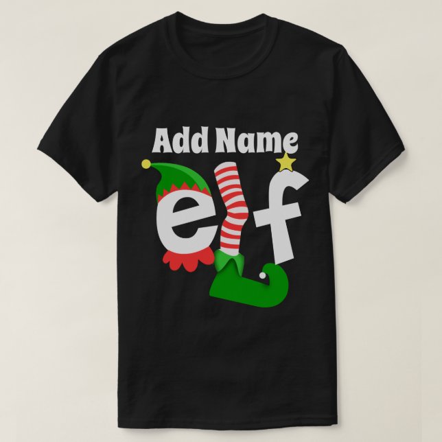 Addieren Sie Namen das besonders angefertigte T-Shirt (Design vorne)