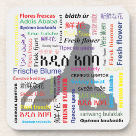 Addis Ababa Getränkeuntersetzer