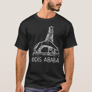 Addis Ababa Stadt Äthiopien Souvenir für Männer Fr T-Shirt