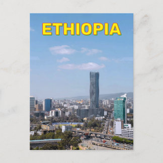 Addis Abeba, Äthiopien Postkarte