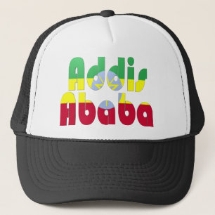 Addis Abeba, Äthiopien Truckerkappe