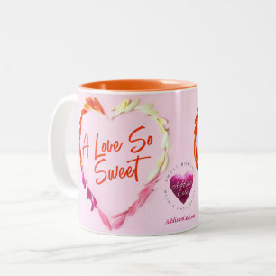 Addison Cole, eine Liebe So Sweet Tasse - rosa/ora