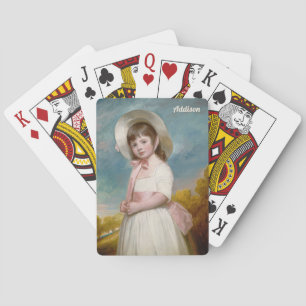 ADDISON ~ FRÄULEIN JULIANA WILLOUGHBY George Romne Spielkarten