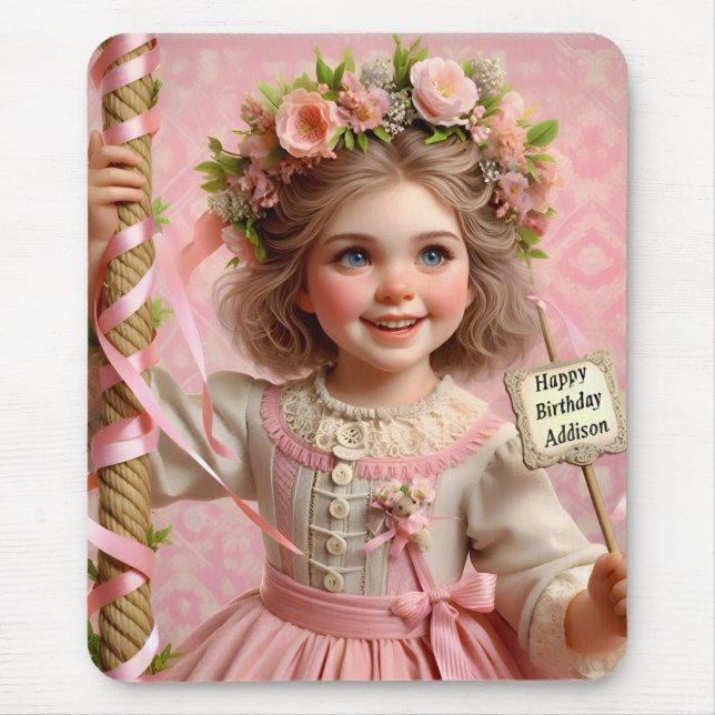 ADDISON ~ Happy Birthday ~ Mousepad (Vorne)