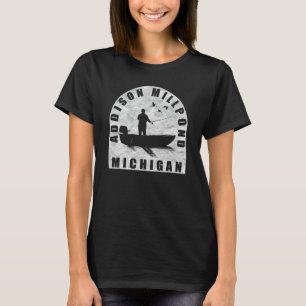 Addison Millpond Angeln Michigan T-Shirt