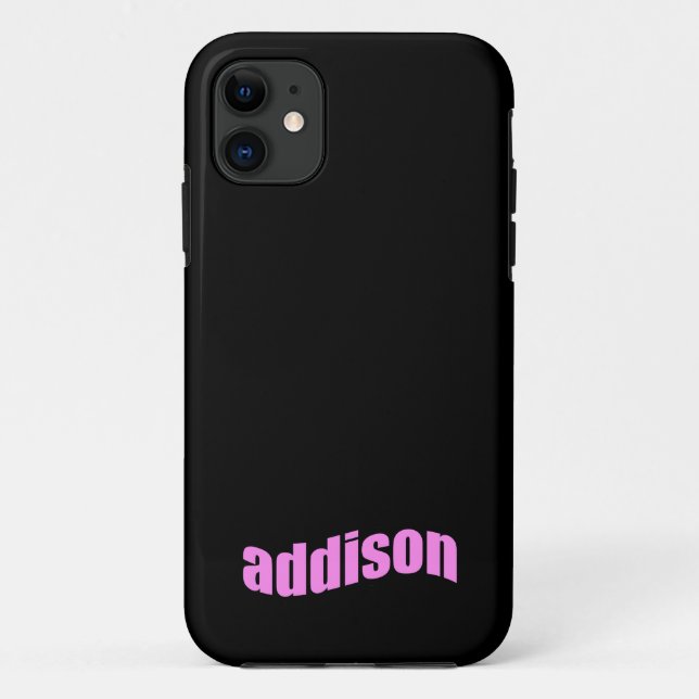 Addison Name für Addison Case-Mate iPhone Hülle (Rückseite)