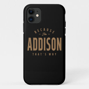 Addison Name Personalisiert Geburtsname Addison Case-Mate iPhone Hülle