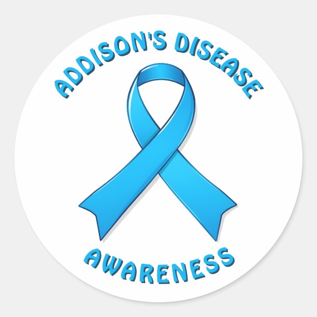 Addison's Disease Awareness - 29. Mai Runder Aufkleber (Vorderseite)