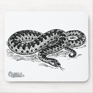 Additionsmaschinen-Schlange Mousepad