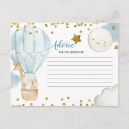 Addon Card Blue Hot Air Ballon Jungle Begleitkarte