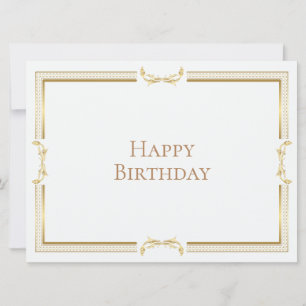 Adel ist so elegant Alles Gute zum Geburtstag Karte