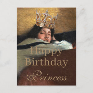 Adel ist so posh Alles Gute zum Geburtstag Prinzes Postkarte