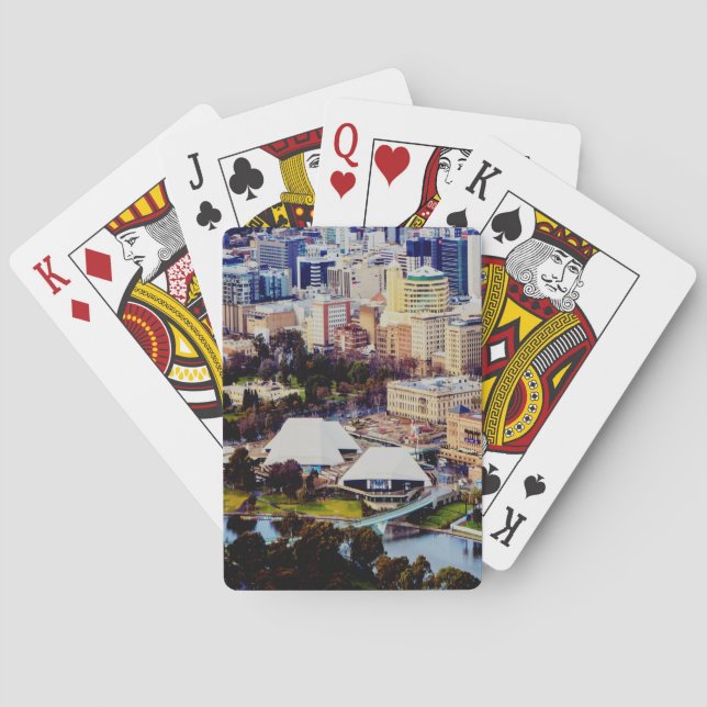 Adelaide-Ansicht Spielkarten (Rückseite)