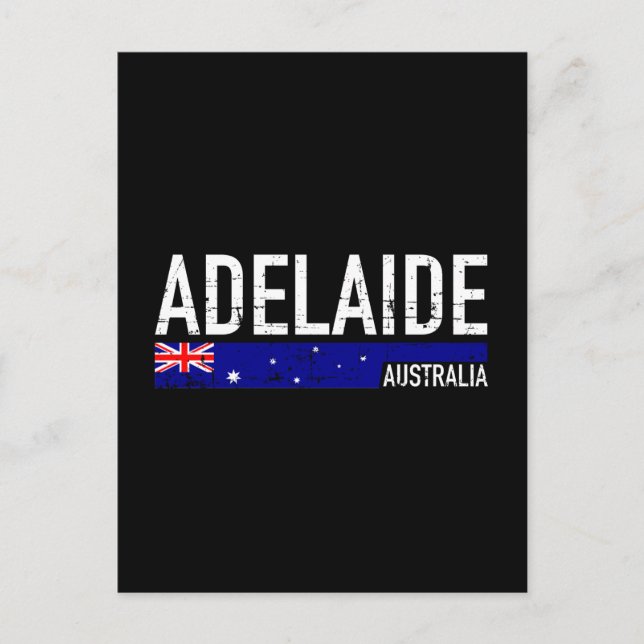 Adelaide Australia Postkarte (Vorderseite)