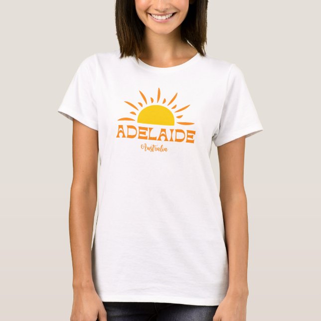 ADELAIDE Australien T-Shirt (Vorderseite)
