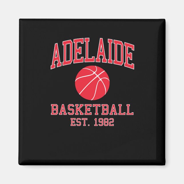 Adelaide Basketball Magnet (Vorne)