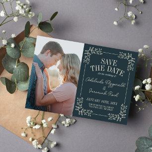 Adelaide Frame Kurierte Farben Save The Date