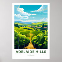 Adelaide Hills Australia Travel Print
