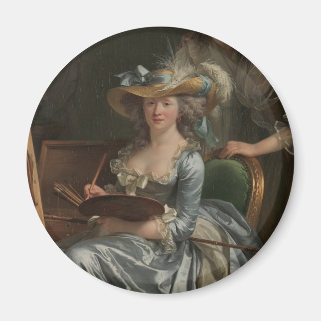 Adélaïde Labille-Guiard Künstlerin Magnet (Vorne)