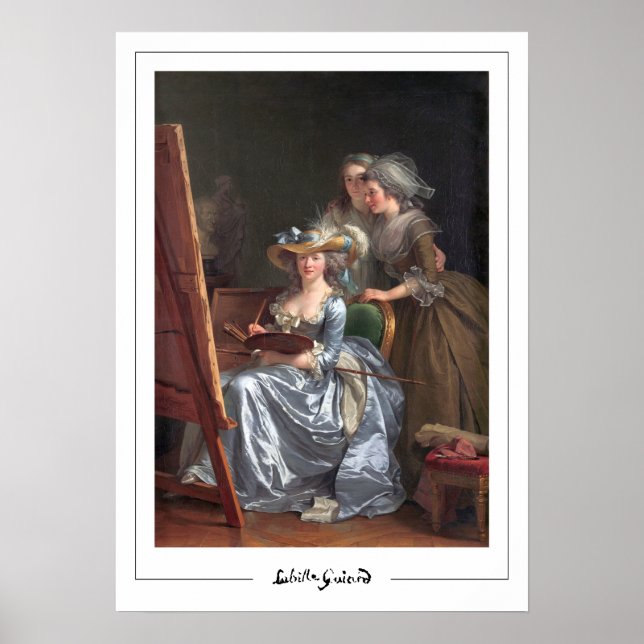 Adélaïde Labille-Guiard Zedign Art Poster #2 (Vorne)