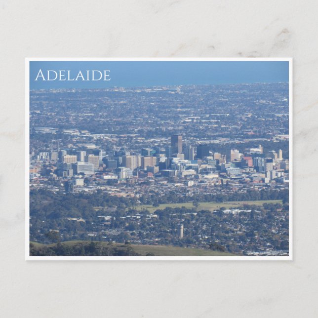 adelaide Stadt Postkarte (Vorderseite)