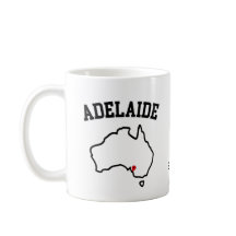 Adelaide Stadtkarte Maßgeschneidertes Jahr