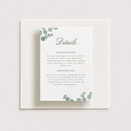 Adelaide Wedding Enclosure Card Begleitkarte