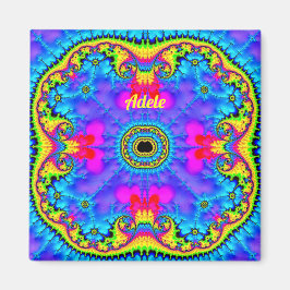 ADELE ~ 3D-Fraktal Design Fluor Shades Magnet