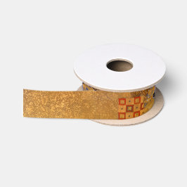Adele Art Band, Lady in Gold von Gustav Klimt Satinband