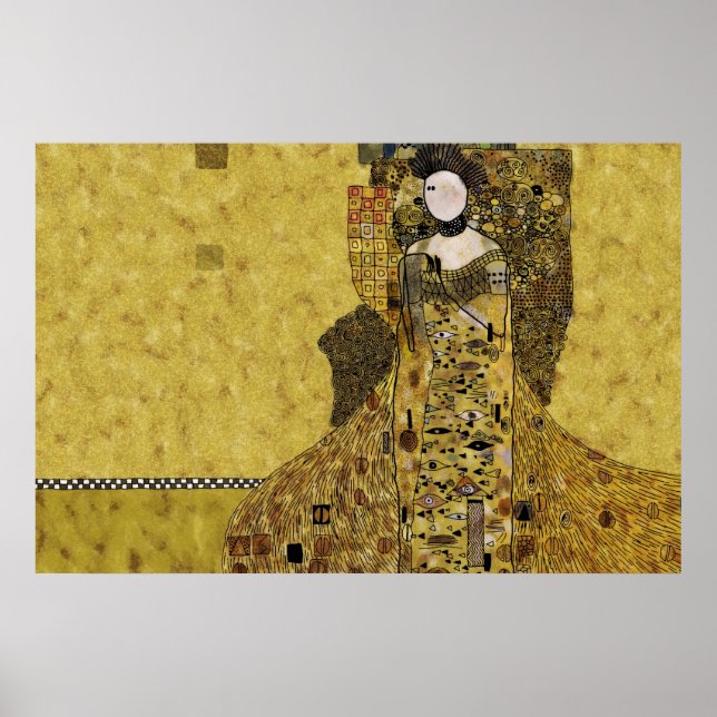 Adele Bloch-Bauer I Poster (Vorne)