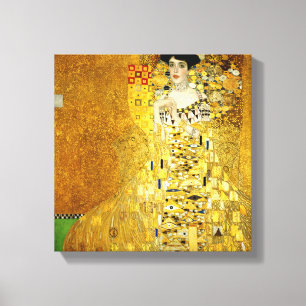Adele Bloch-Bauer I von Gustav Klimt Canvas Print Leinwanddruck