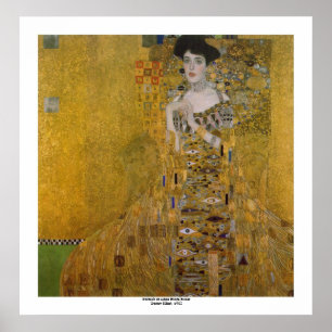 Adele Bloch Bauer von Gustav Klimt Poster