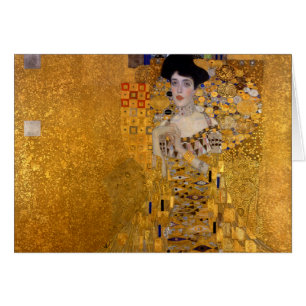 Adele Bloch-Bauer's Portrait by Gustav Klimt 1907