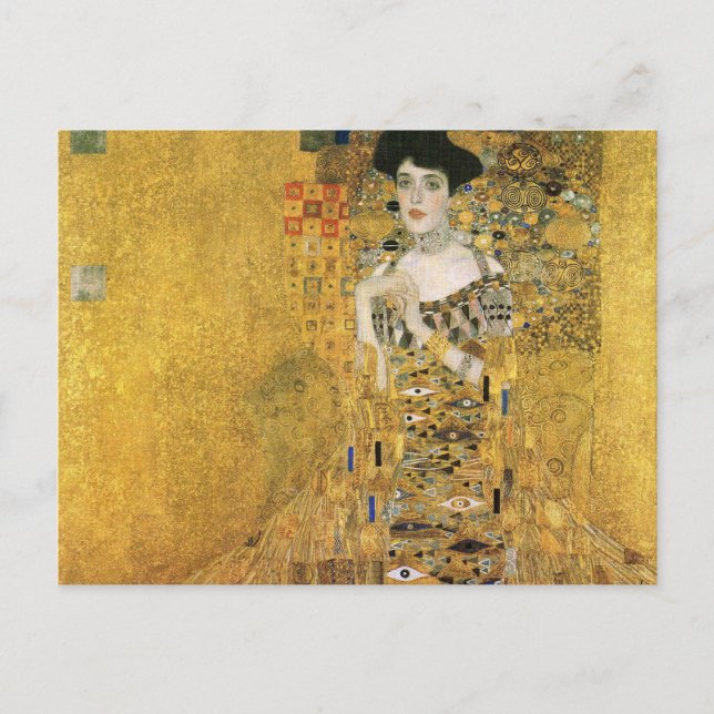 Adele Bloch-Bauers Portrait Postkarte (Vorderseite)