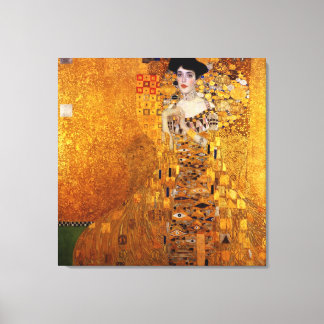 Adele Bloch-Bauers Portrait von Gustav Klimt Leinwanddruck