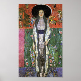 Adele Bloch von Gustav Klimt Art Nouveau Art Poster