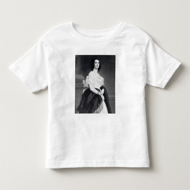 Adele Foucher 1839 Kleinkind T-shirt (Vorderseite)
