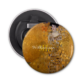 Adele, Lady in Gold von Gustav Klimt, Mit Monogram Flaschenöffner