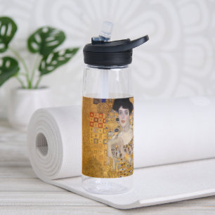 Adele, Lady in Gold von Gustav Klimt, Vintag Trinkflasche