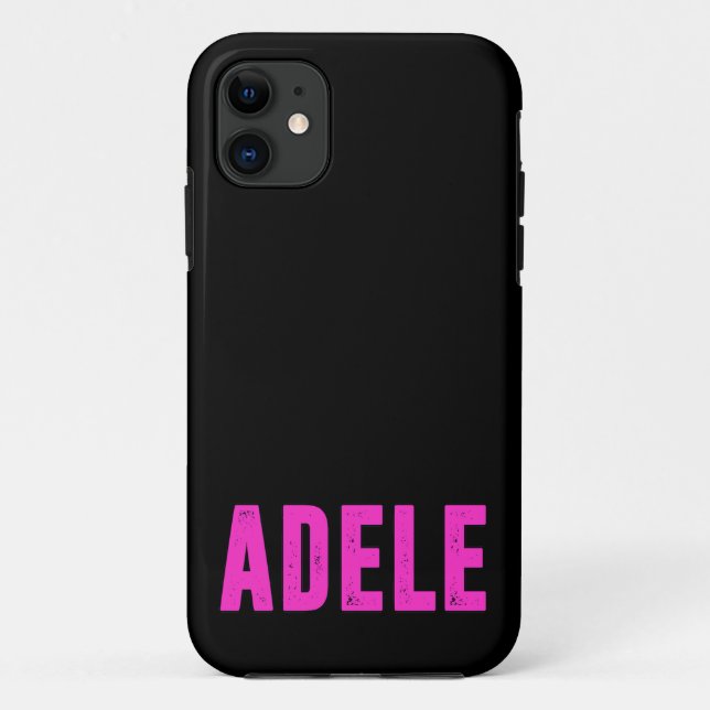 Adele Name für Adele Case-Mate iPhone Hülle (Rückseite)