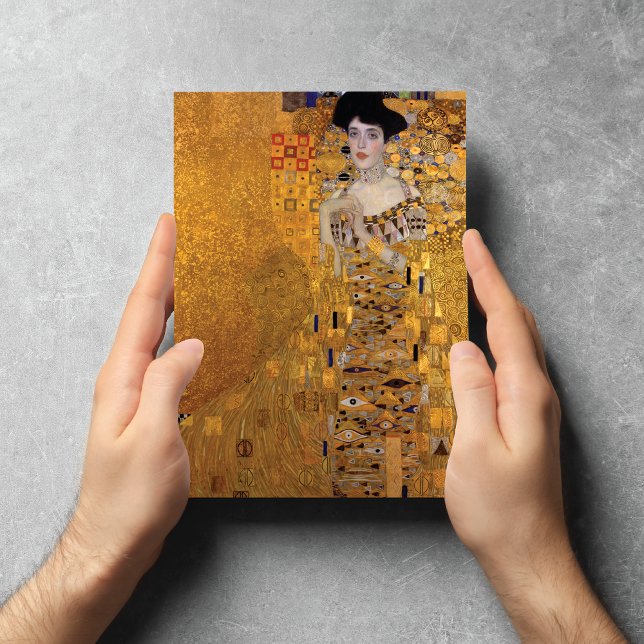 Adele Portrait Gustav Klimt Blank Note Card (Von Creator hochgeladen)