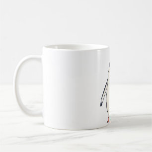Adelie Penguin Illustration Kaffeetasse