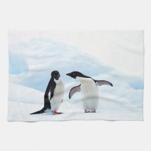 Adelie Penguins Geschirrtuch