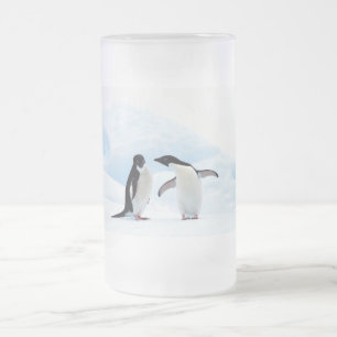 Adelie Penguins Mattglas Bierglas
