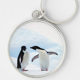 Adelie Penguins Schlüsselanhänger